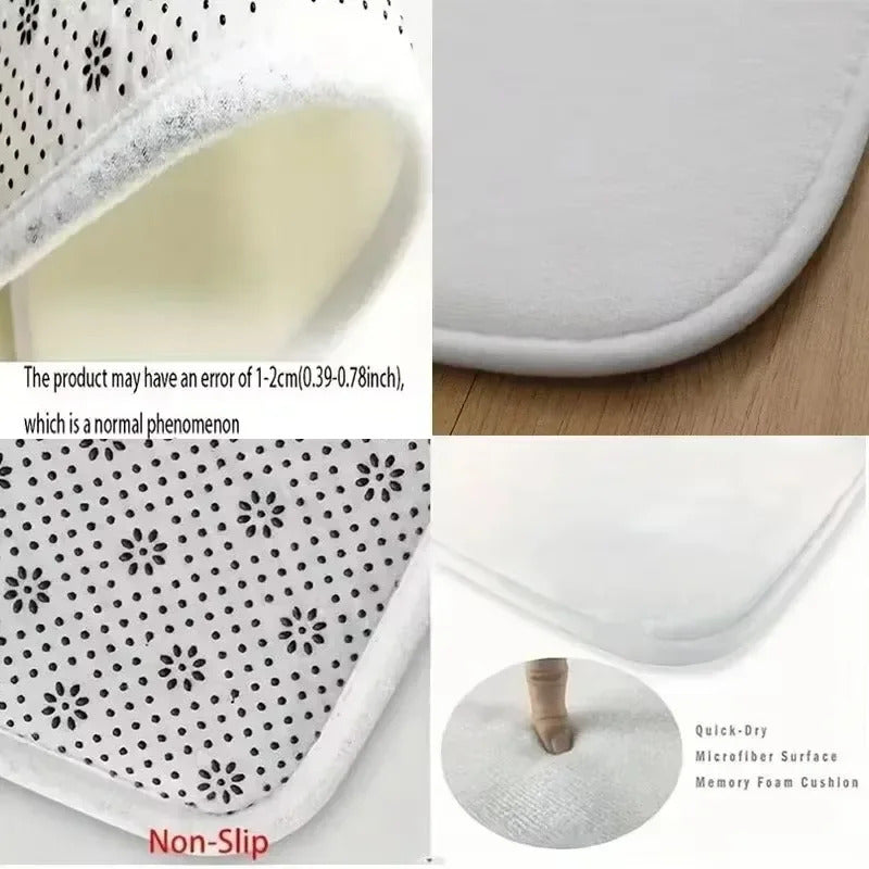 3D Desert Crack Water Fire Design Rug Non-Slip Machine Washable Carpet - Image 5