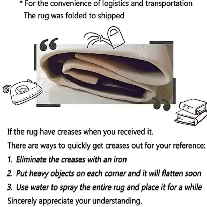 3D Infinite Passage Optical Illusion Pattern Carpet - Image 6